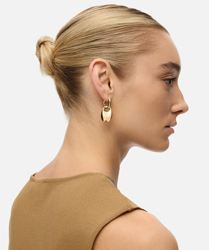 Metal Halka Küpe Seti