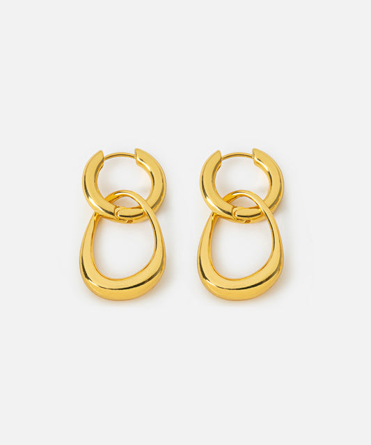 Iç Içe Geçmiş Halka Küpe