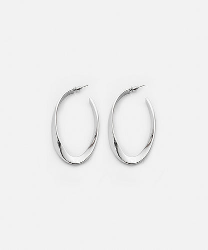 Amorf Maksi Halka Küpe