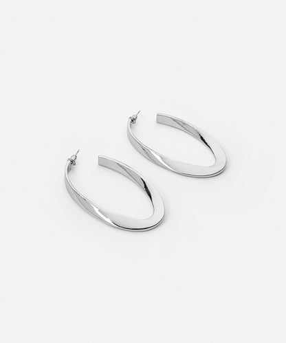 Amorf Maksi Halka Küpe