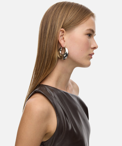 Dokulu Maksi Halka Küpe