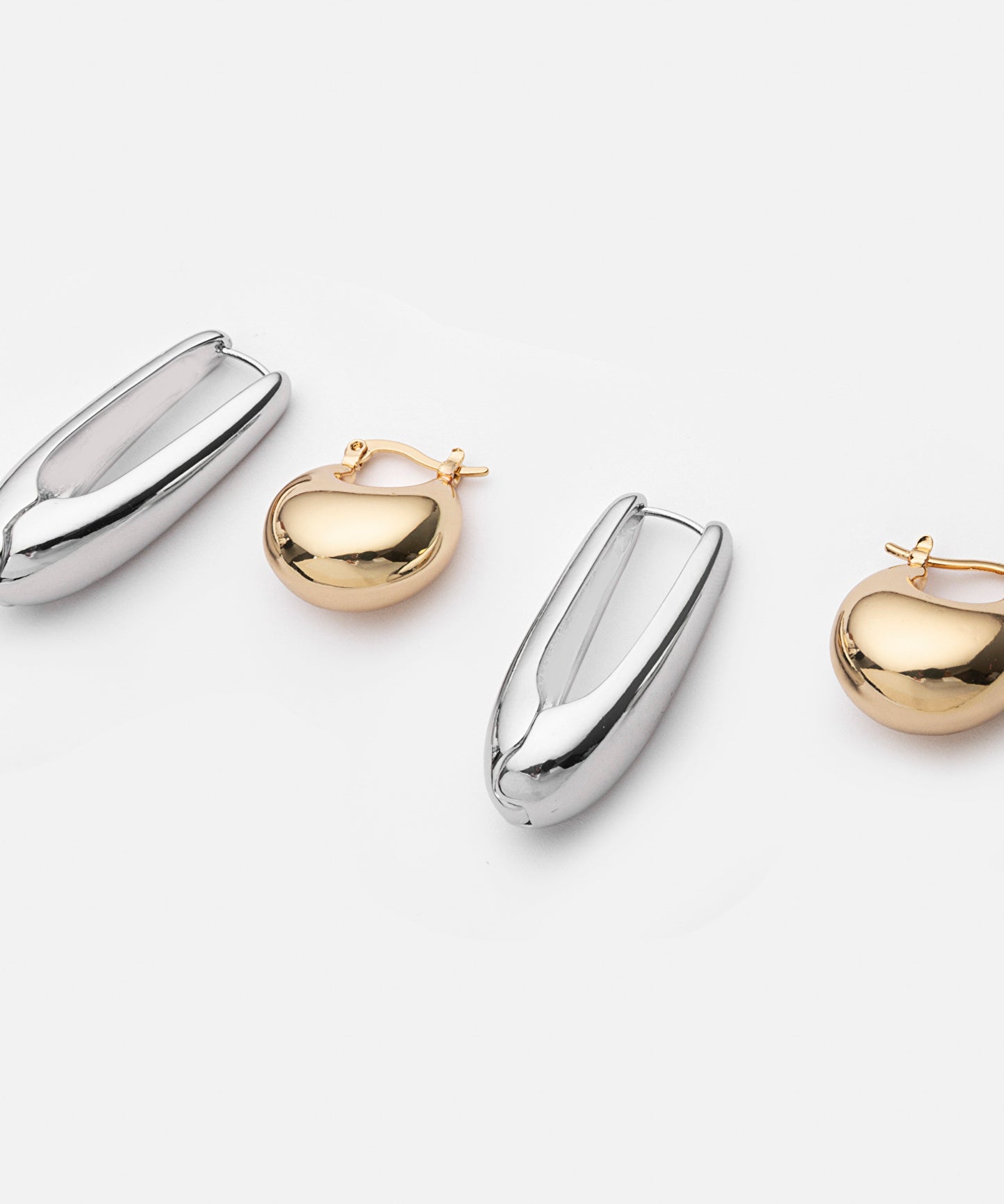 Çift Renkli Küpe Seti