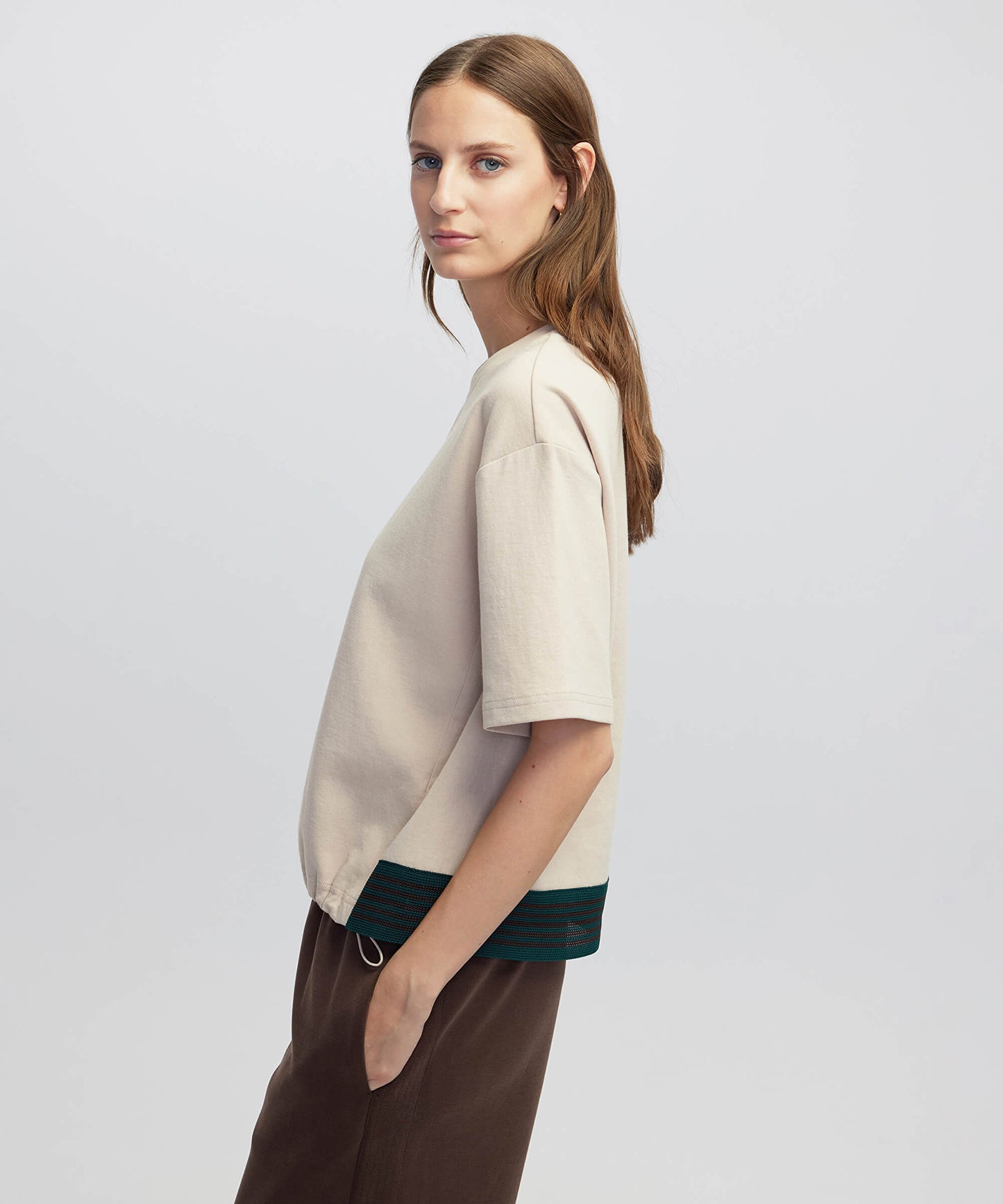 Kumaş Mix Slogan Baskılı Tişört