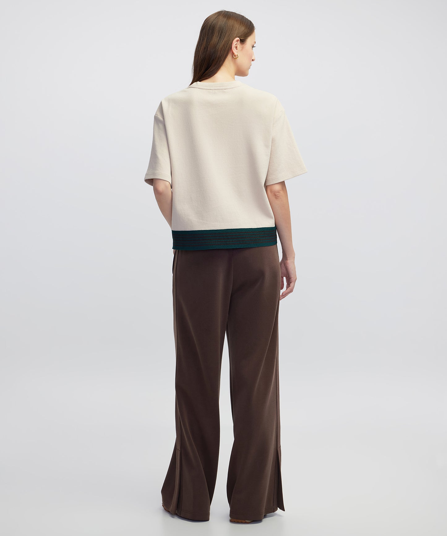 Kumaş Mix Slogan Baskılı Tişört