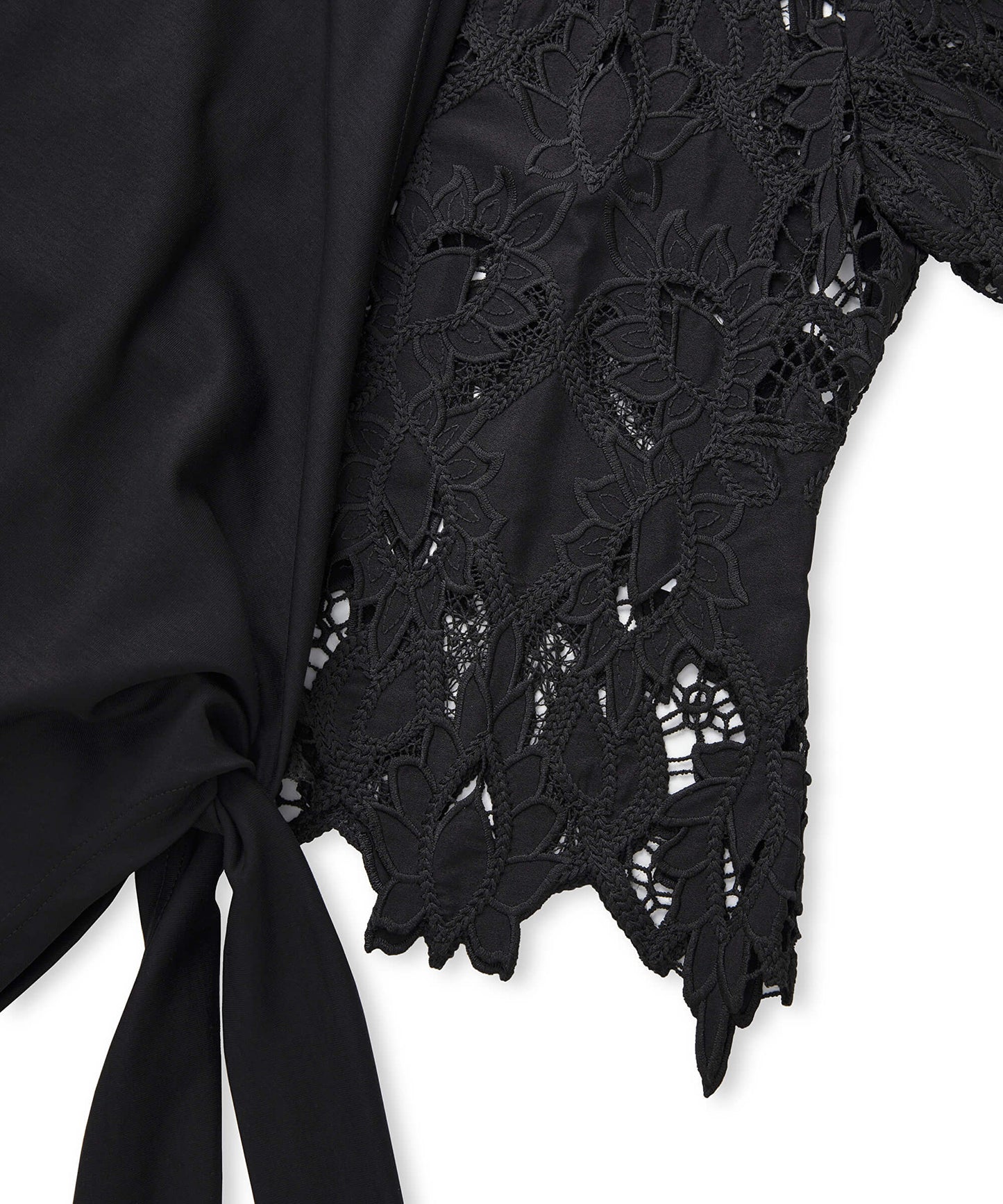 Kumaş Mix Asimetrik Tişört