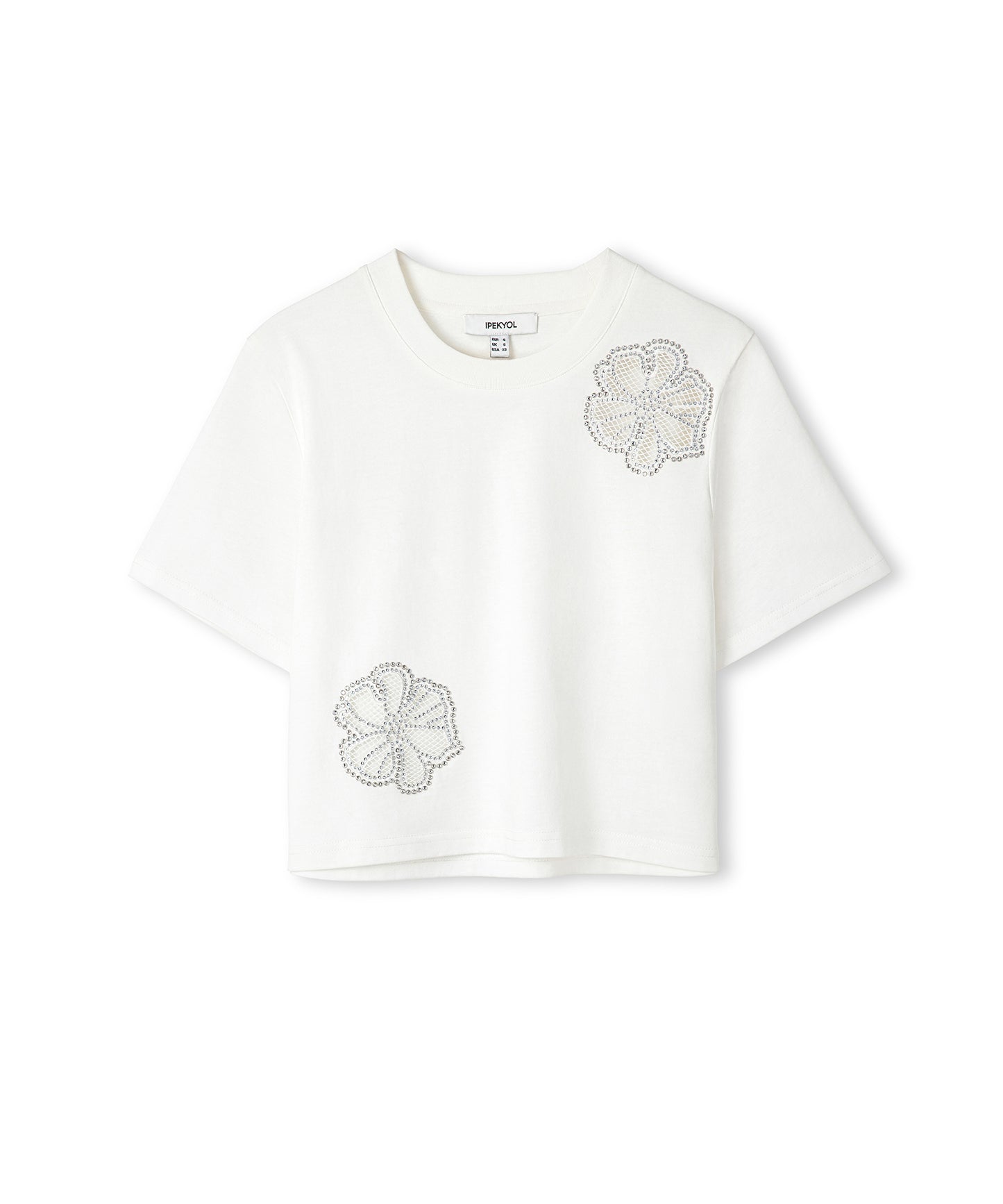 Hotfix Baskılı Cutout Tişört