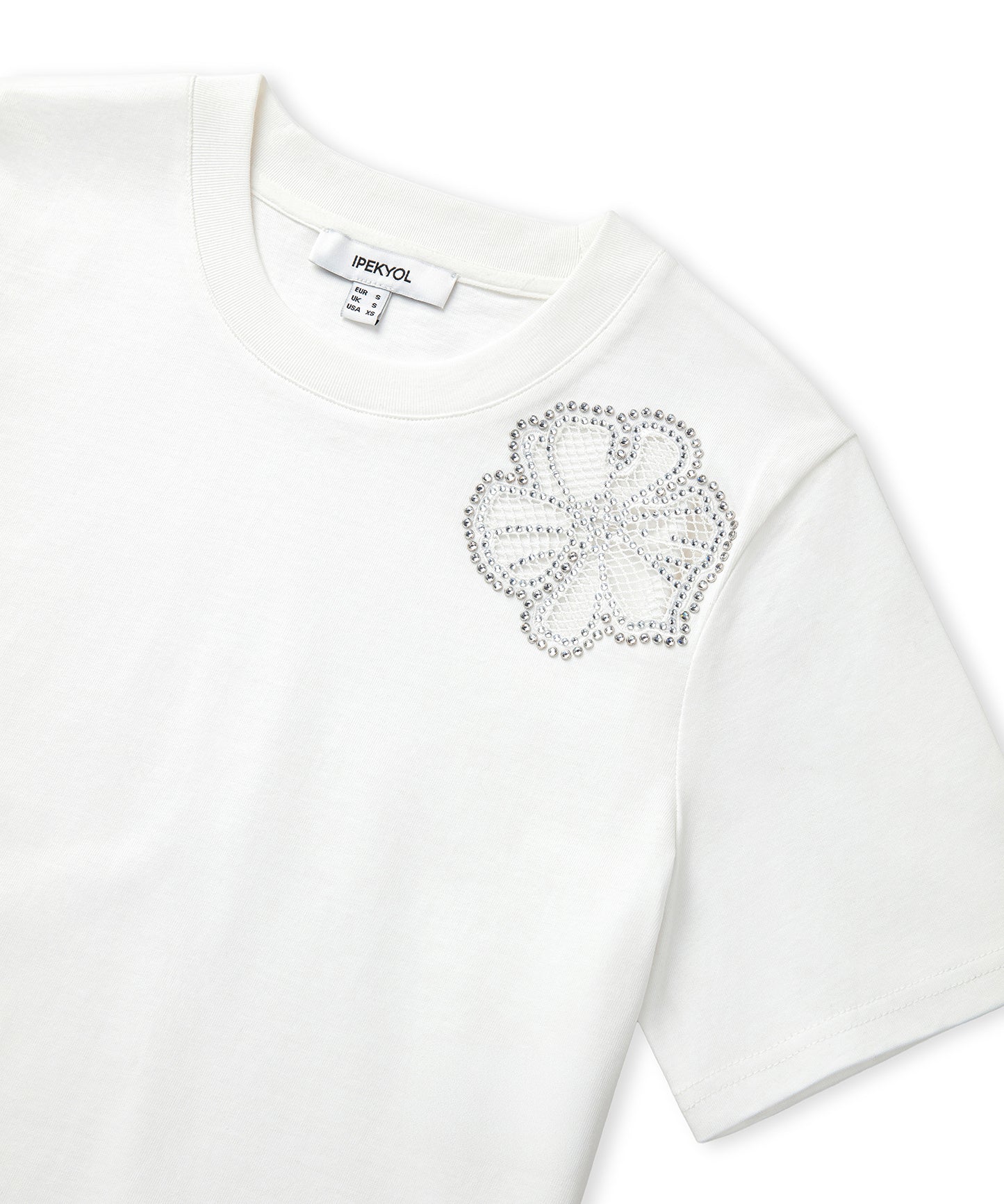 Hotfix Baskılı Cutout Tişört