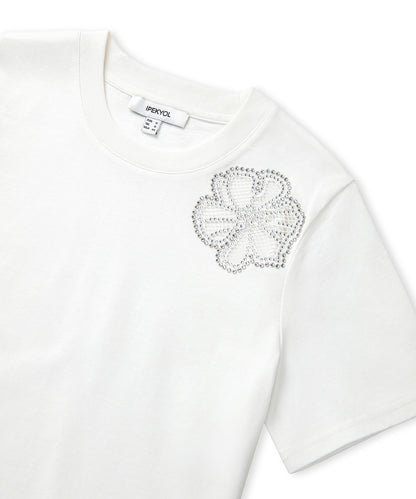 Hotfix Baskılı Cutout Tişört