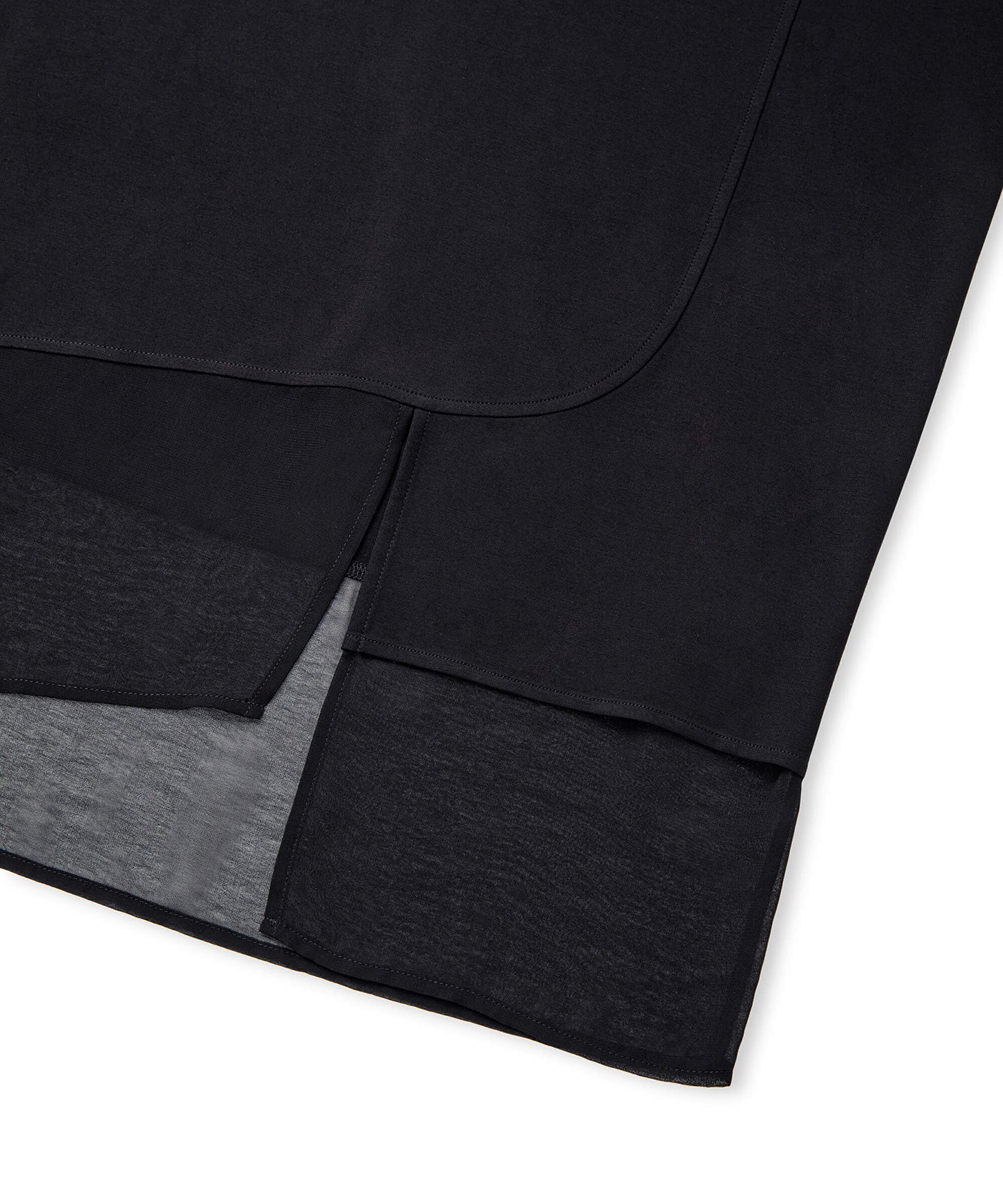 Kumaş Mix Asimetrik Tişört