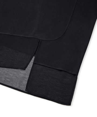 Kumaş Mix Asimetrik Tişört