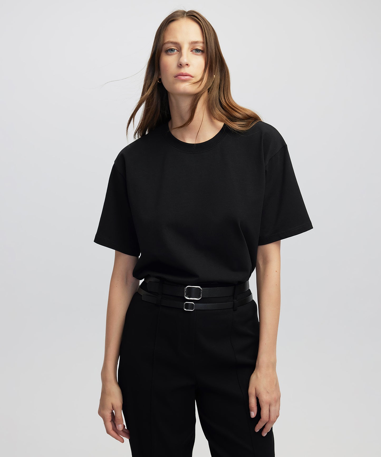 Bisiklet Yaka Basic Tişört