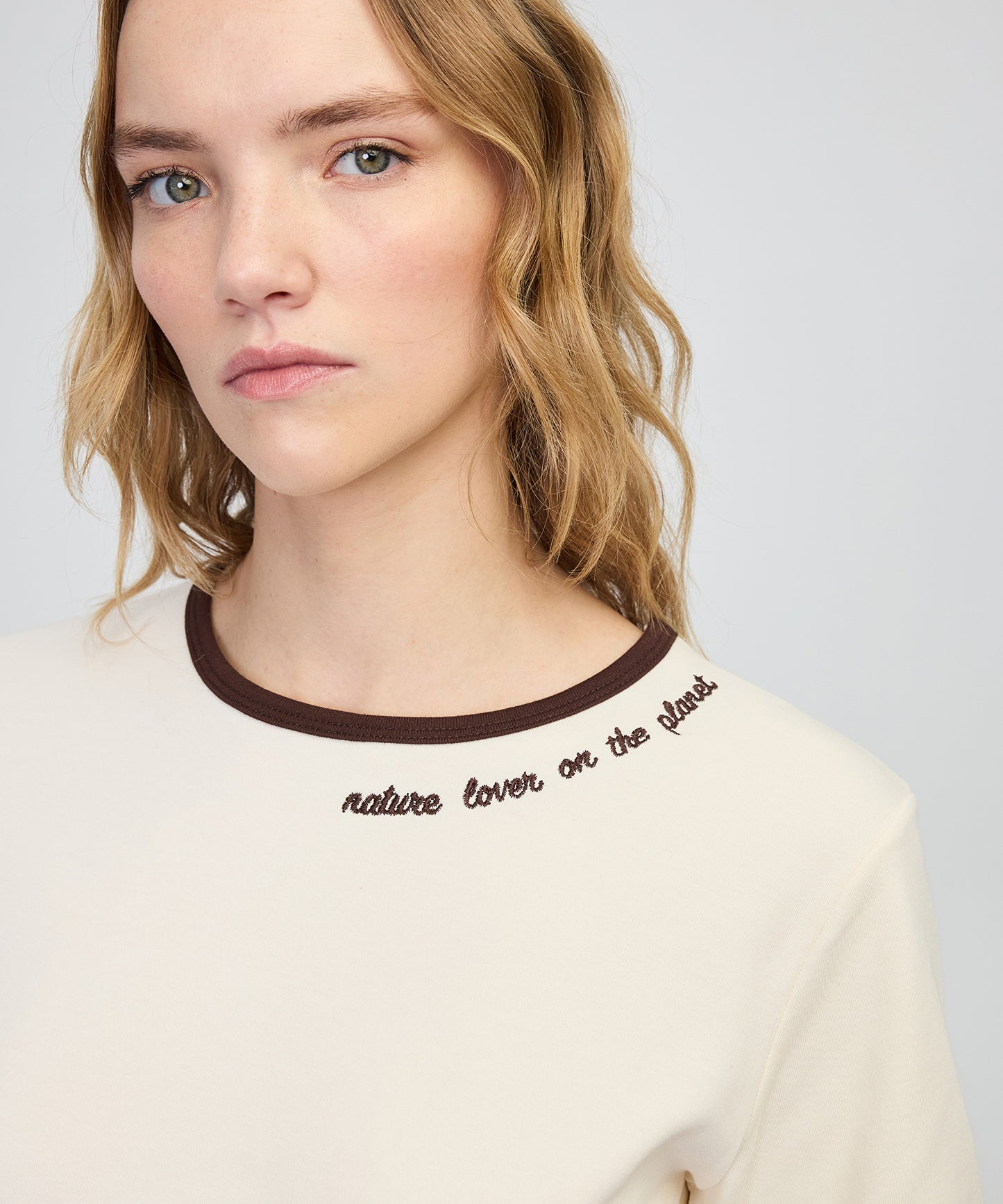 Slogan Baskılı Tişört