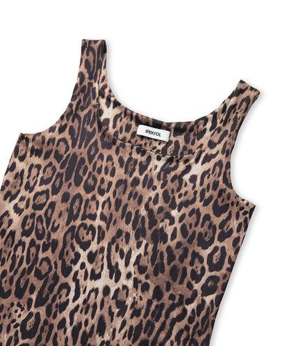 Leopar Desen Tişört