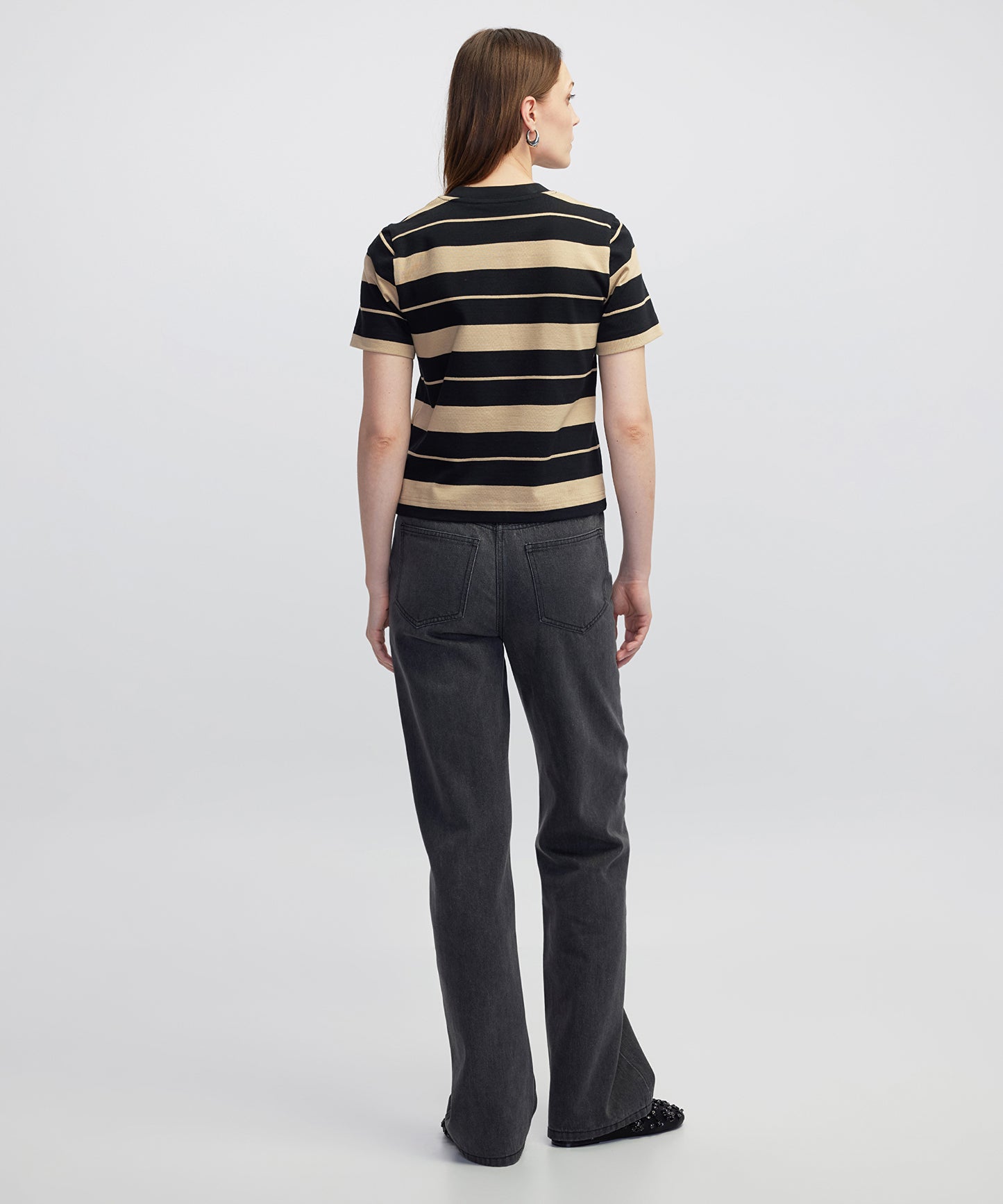 Çizgi Desen Tişört