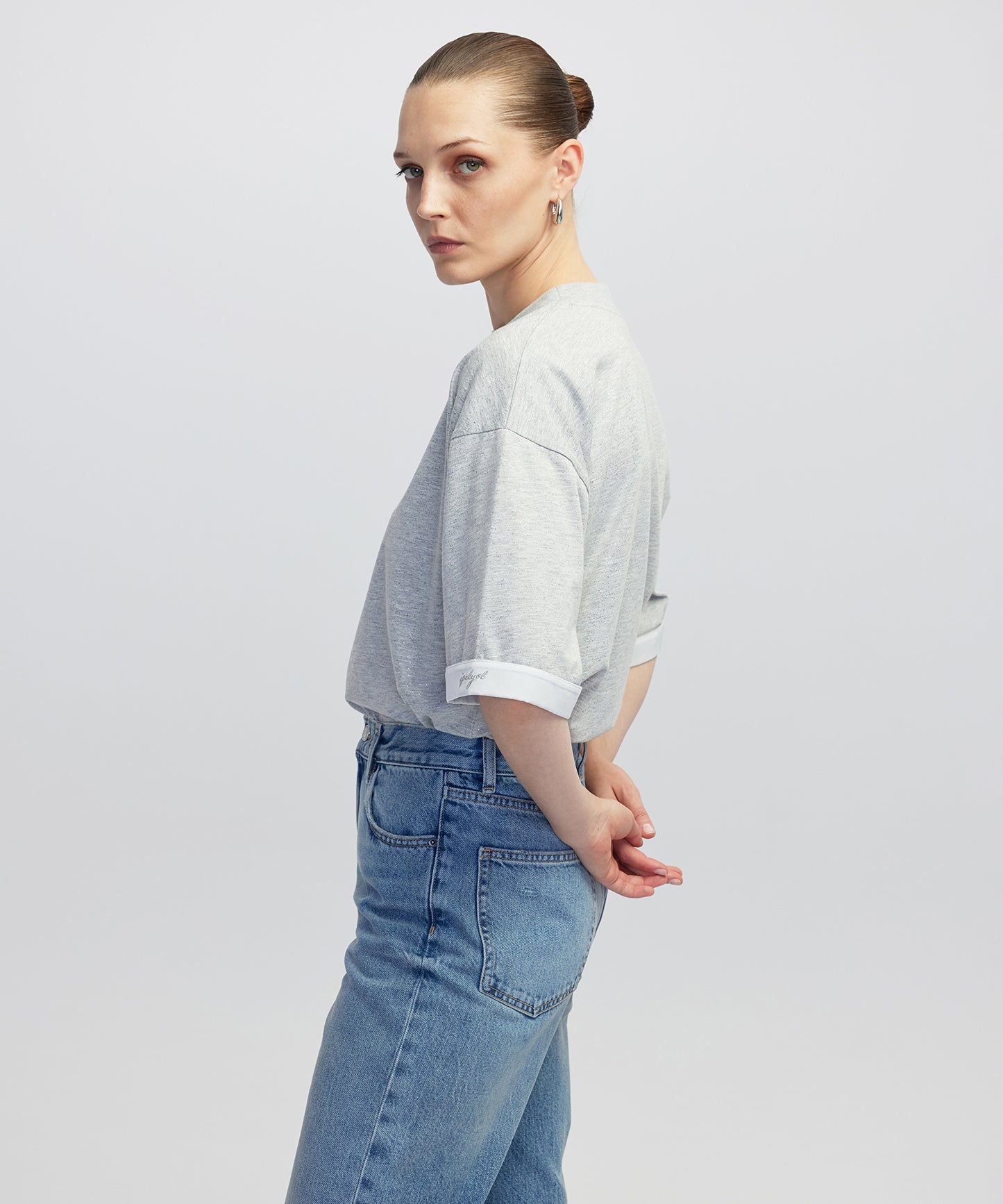 Colorblock Rahat Kesim Tişört