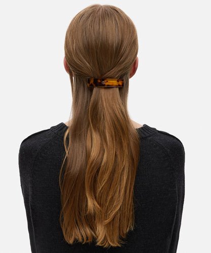 Kaplumbağa Kabuğu Desenli Saç Tokası Seti