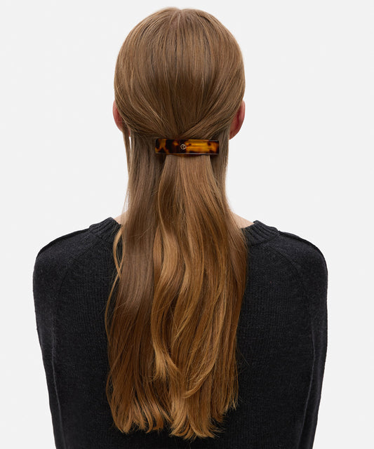 Kaplumbağa Kabuğu Desenli Saç Tokası Seti