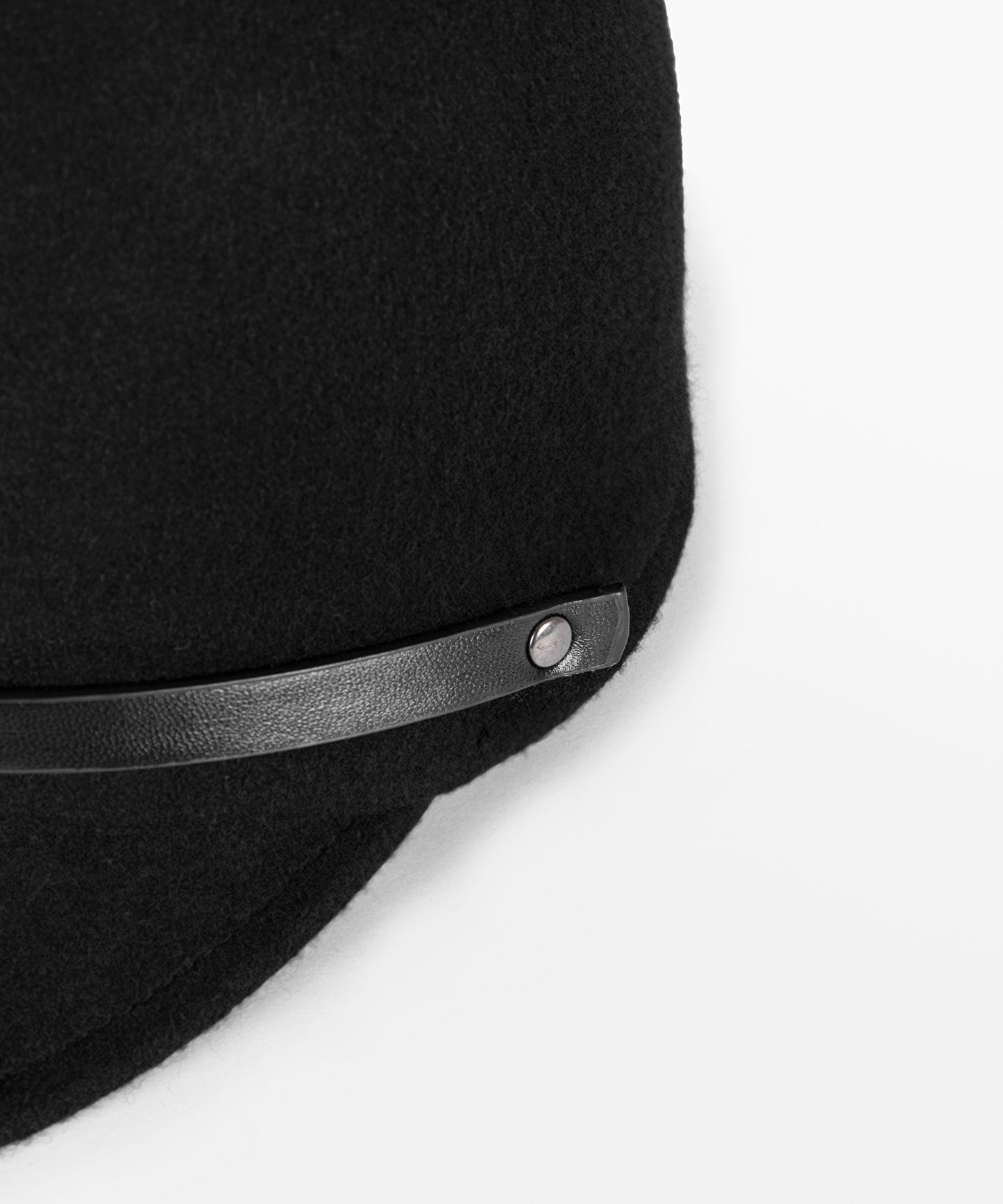 Kontrast Şeritli Yün Şapka