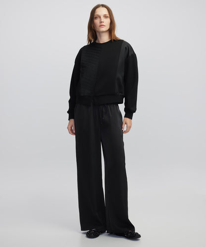 Kontrast Dokulu Sweatshirt