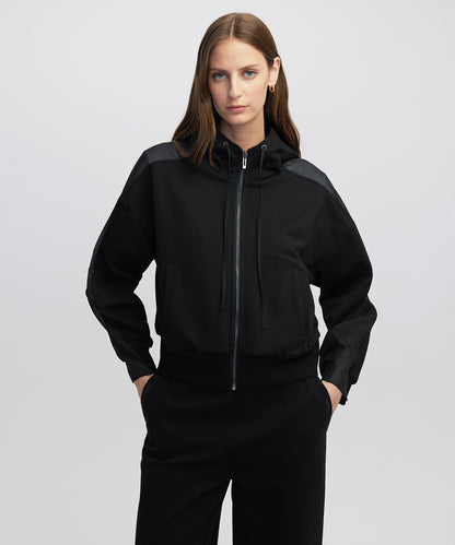 Kumaş Mix Sweatshirt