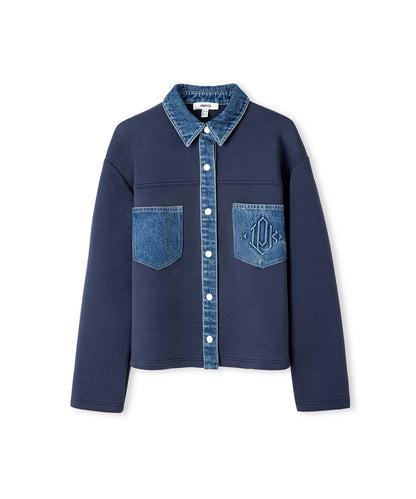 Denim Mix Sweatshirt