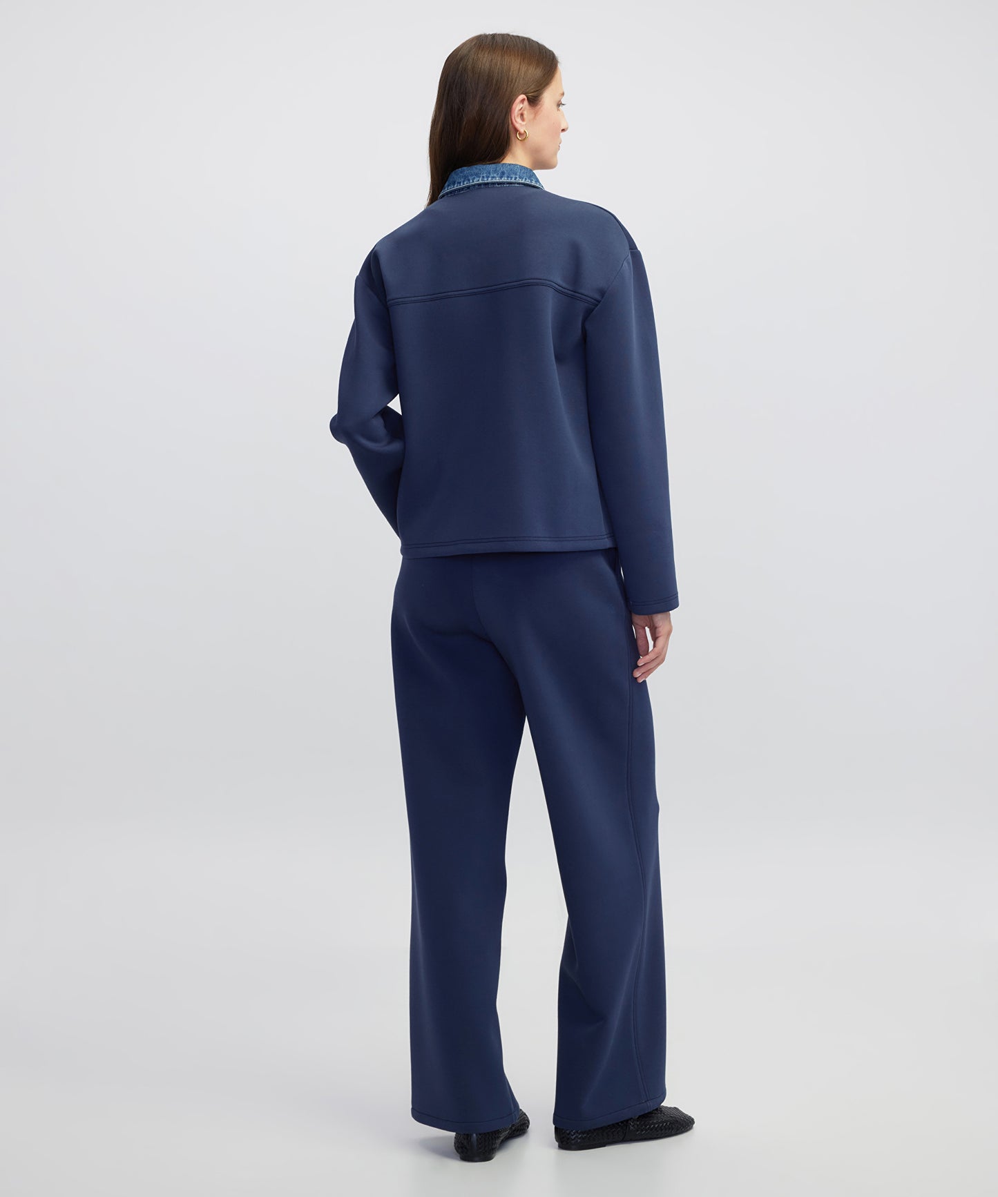 Denim Mix Sweatshirt