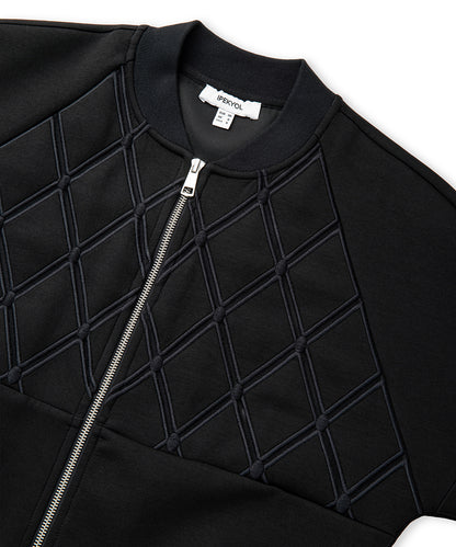 Nakışlı Fermuarlı Sweatshirt