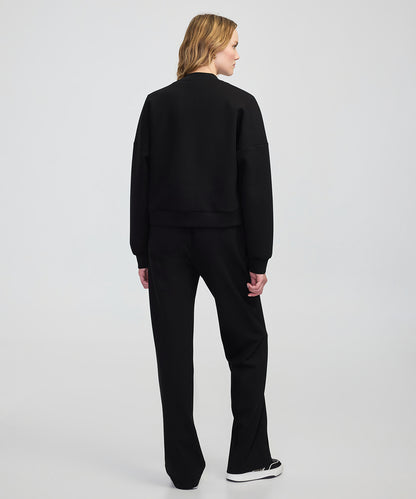 Nakışlı Fermuarlı Sweatshirt