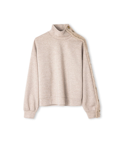 Triko Mix Dik Yaka Sweatshirt