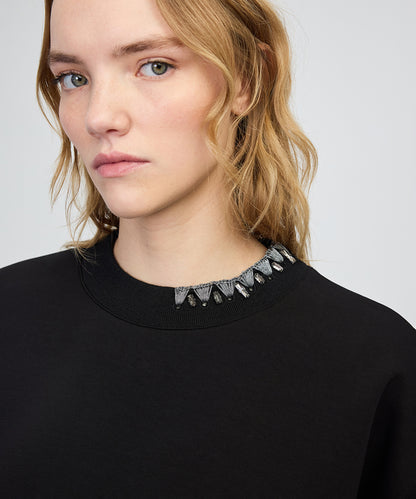 Işlemeli Sweatshirt