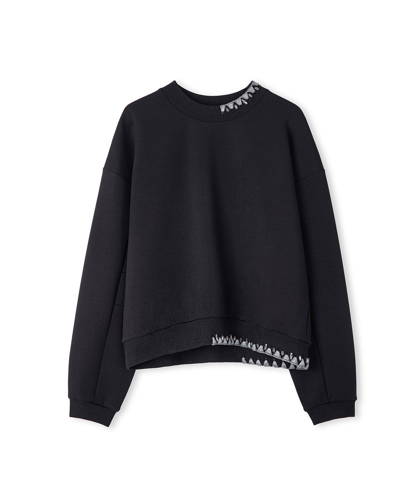 Işlemeli Sweatshirt