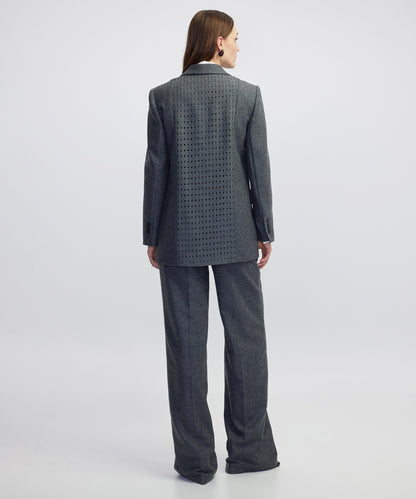 Vatkalı Cutout Blazer