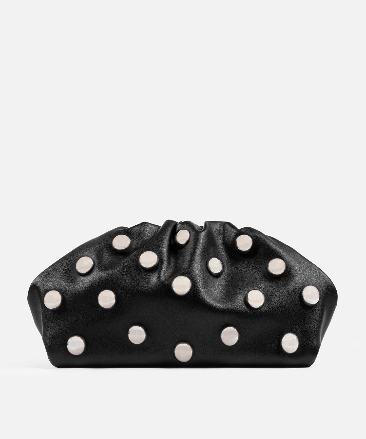 Metal Trok Aksesuarlı Clutch