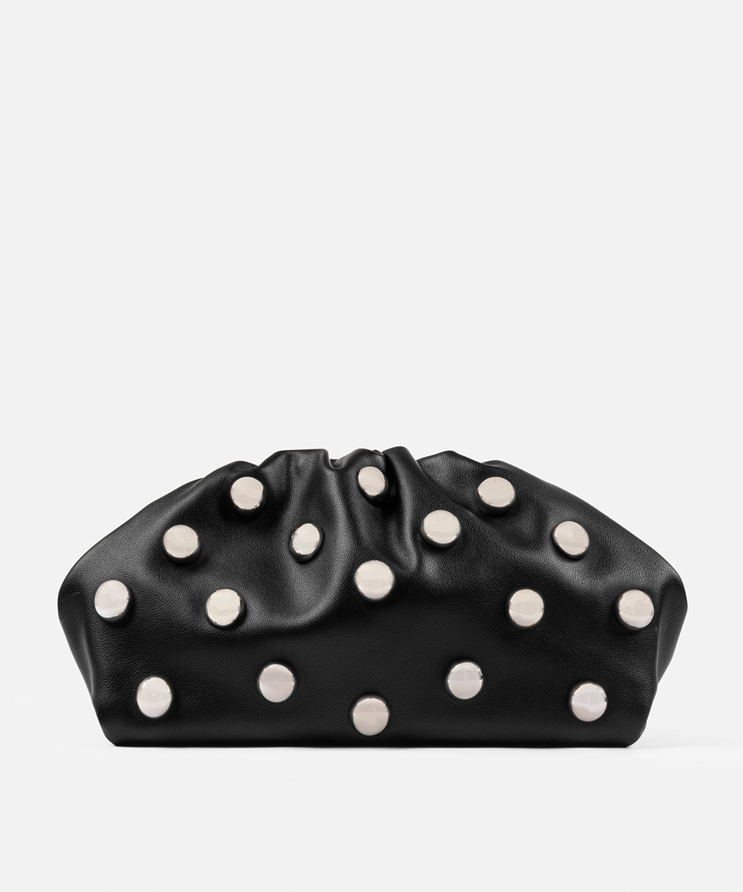 Metal Trok Aksesuarlı Clutch