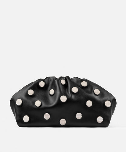 Metal Trok Aksesuarlı Clutch