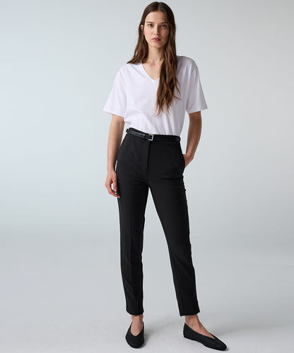 Siyah Elastik Bel Skinny Fit Pantolon Iw6260003153001 | Ipekyol