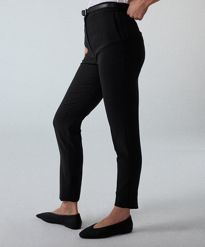 Siyah Elastik Bel Skinny Fit Pantolon Iw6260003153001 | Ipekyol
