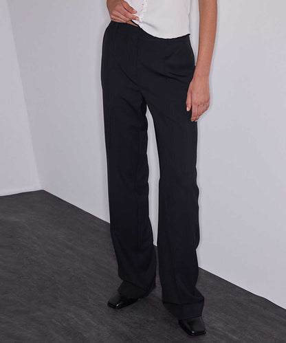 Siyah Yün Içerikli Straight Fit Pantolon Iw6260003225001 | Ipekyol