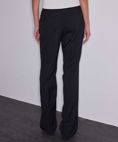 Siyah Yün Içerikli Straight Fit Pantolon Iw6260003225001 | Ipekyol