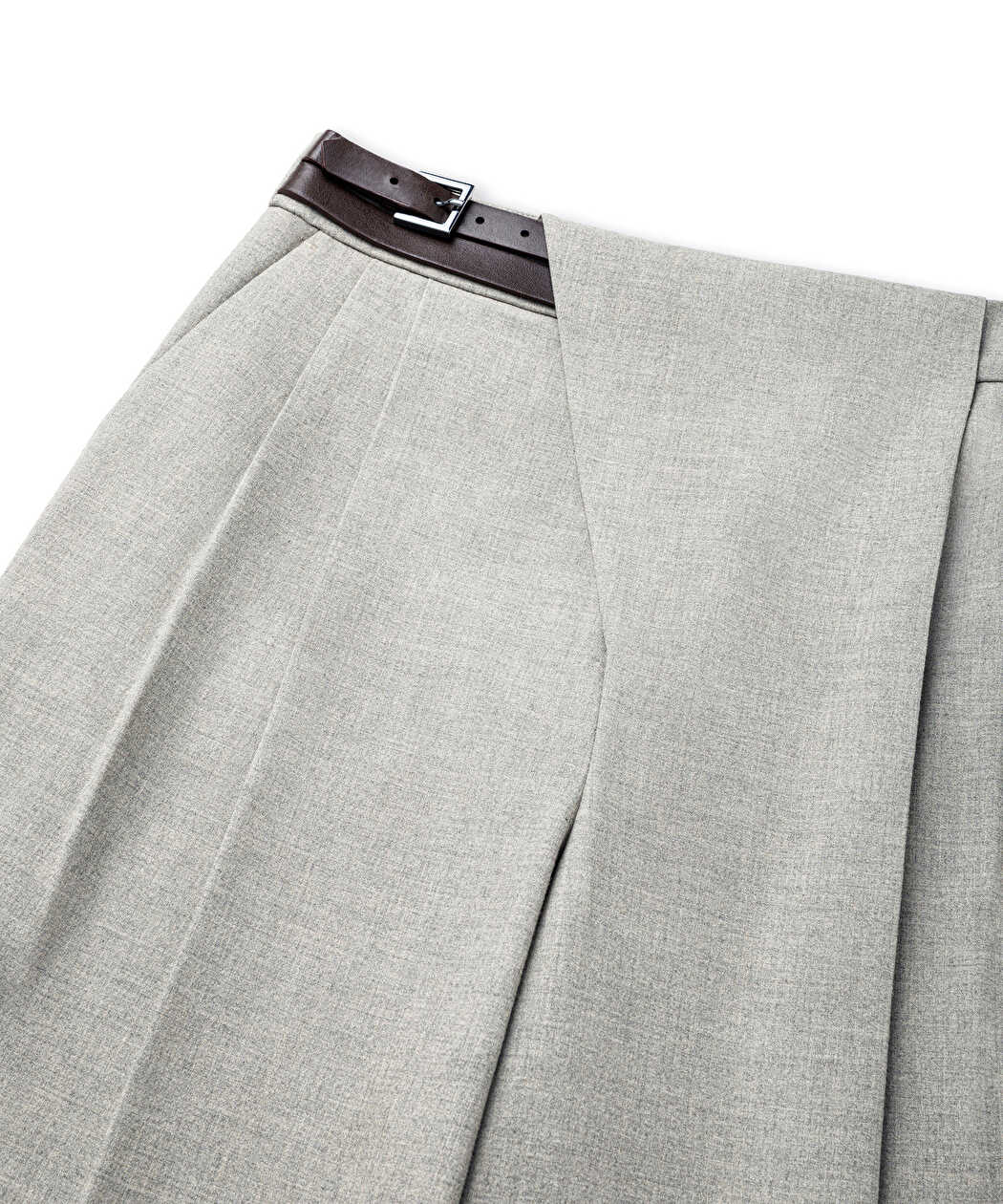 Bej Çift Kemerli Pantolon Iw6260003294090 | Ipekyol