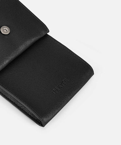 Siyah Metal Tokalı Telefon Çantası Iw6260052013001 | Ipekyol