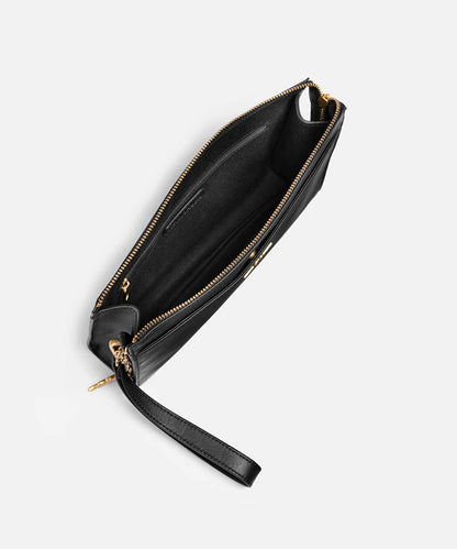 Siyah %100 Deri Olive Tree Clutch Iw6260121007001 | Ipekyol