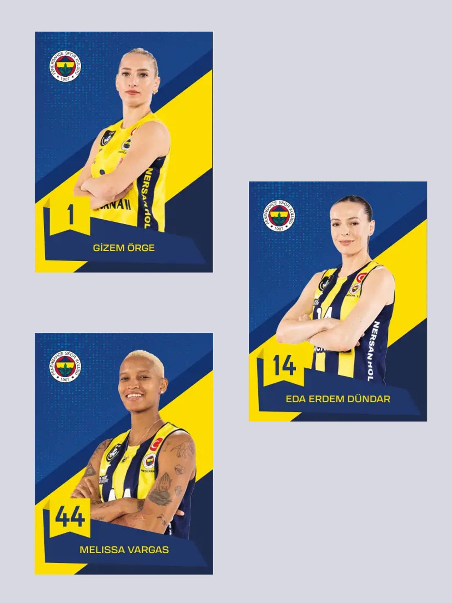 Fenerbahçe 2024-2025 Voleybol Kart Seri Kutu
