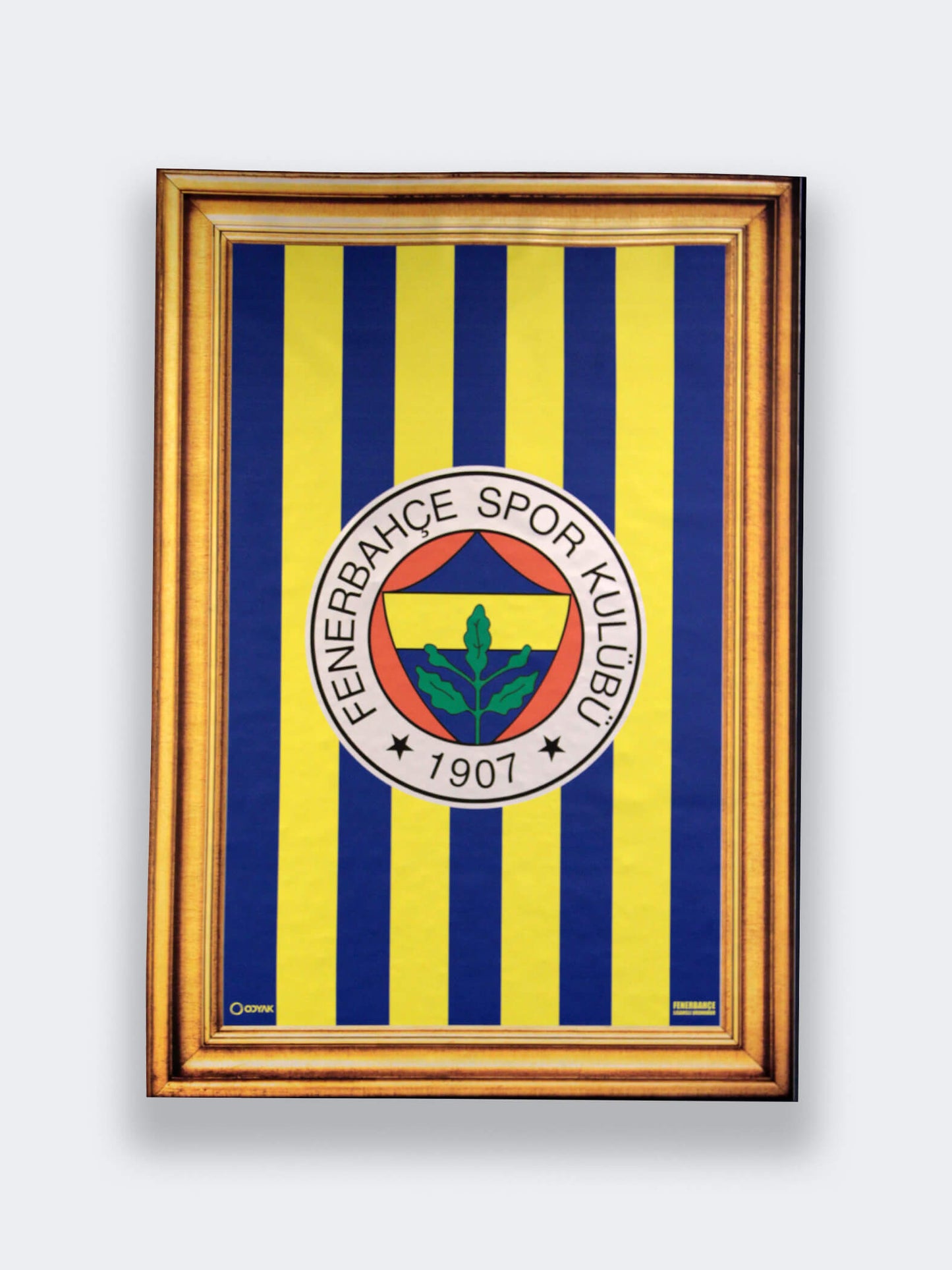 Fenerbahçe Logo Statik Kağıt Tablo 58x83