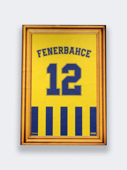 Fenerbahçe 12 Numara Statik Kağıt Tablo 58x83