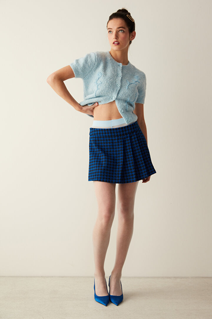 Glory Fit 20 Mavi Külotlu Çorap