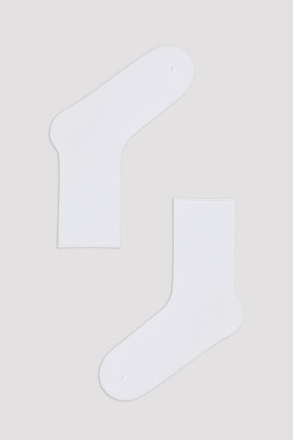 2 Çift Pamuklu Soket Çorap