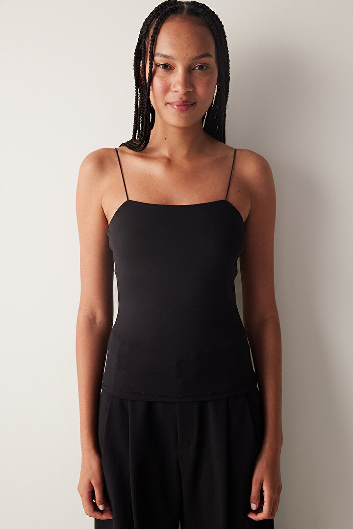 New Cami Siyah Atlet