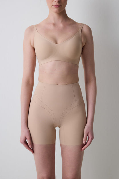 #izbırakmaz Bej Light Şort Korse