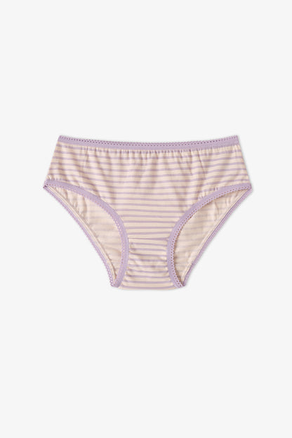 Kız Çocuk Flory Çiçekli Pamuklu 5'li Slip Külot